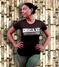 Load image into Gallery viewer, CHOCOWEAR "Born With Greatness" Tee (WOMEN's)