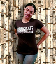 Load image into Gallery viewer, CHOCOWEAR "Born With Greatness" Tee (WOMEN's)